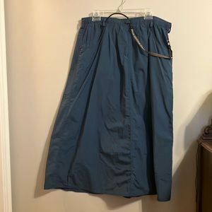 Macabi slim skirt - midnight blue - size Large